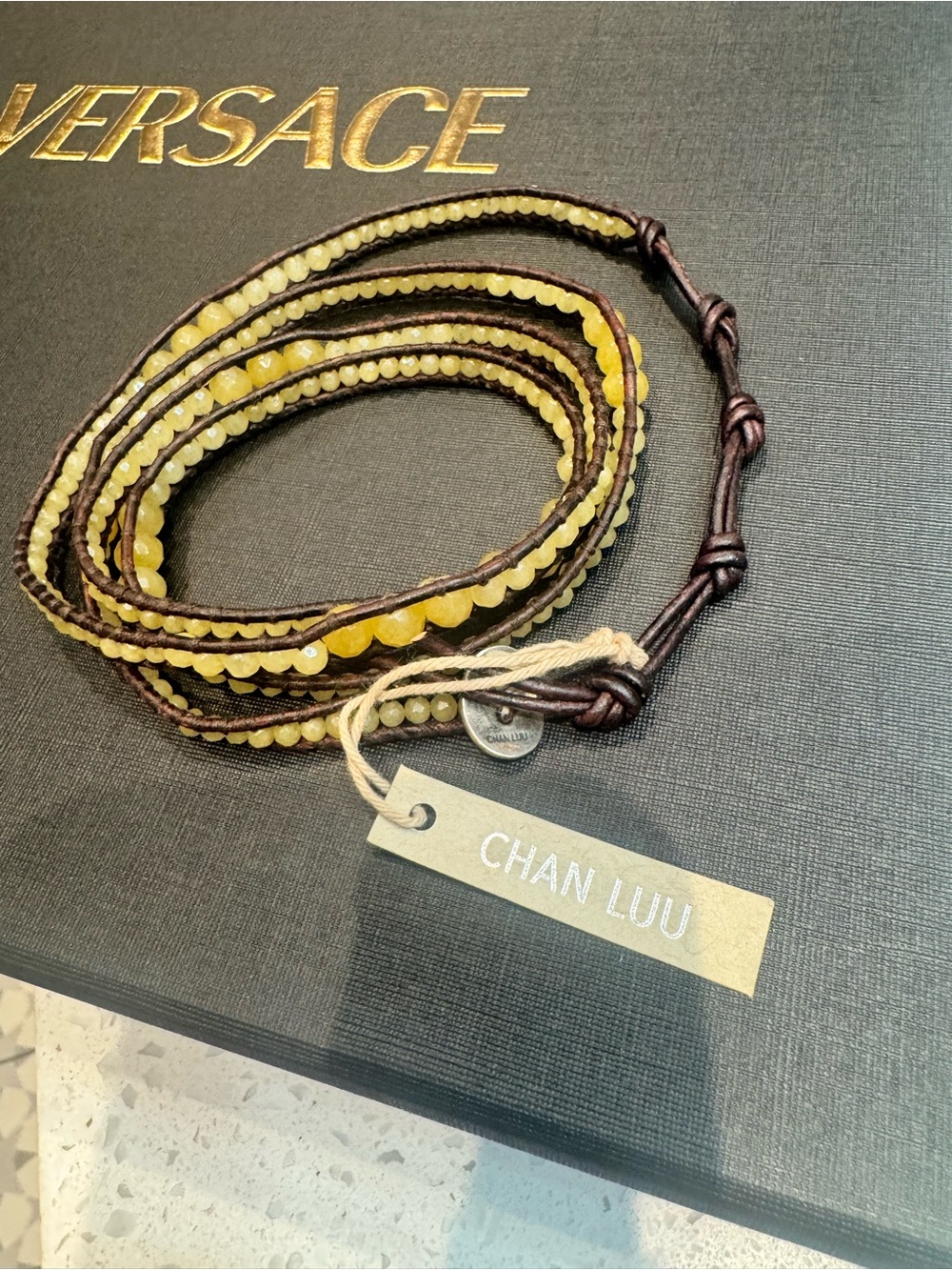 Chan Luu Beaded Wrap Bracelet